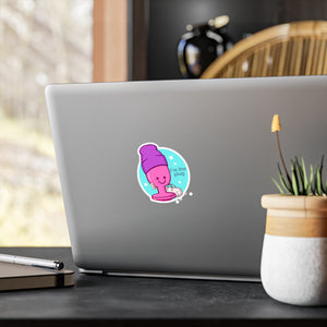 I'm The Plug Kiss-Cut Vinyl Decal