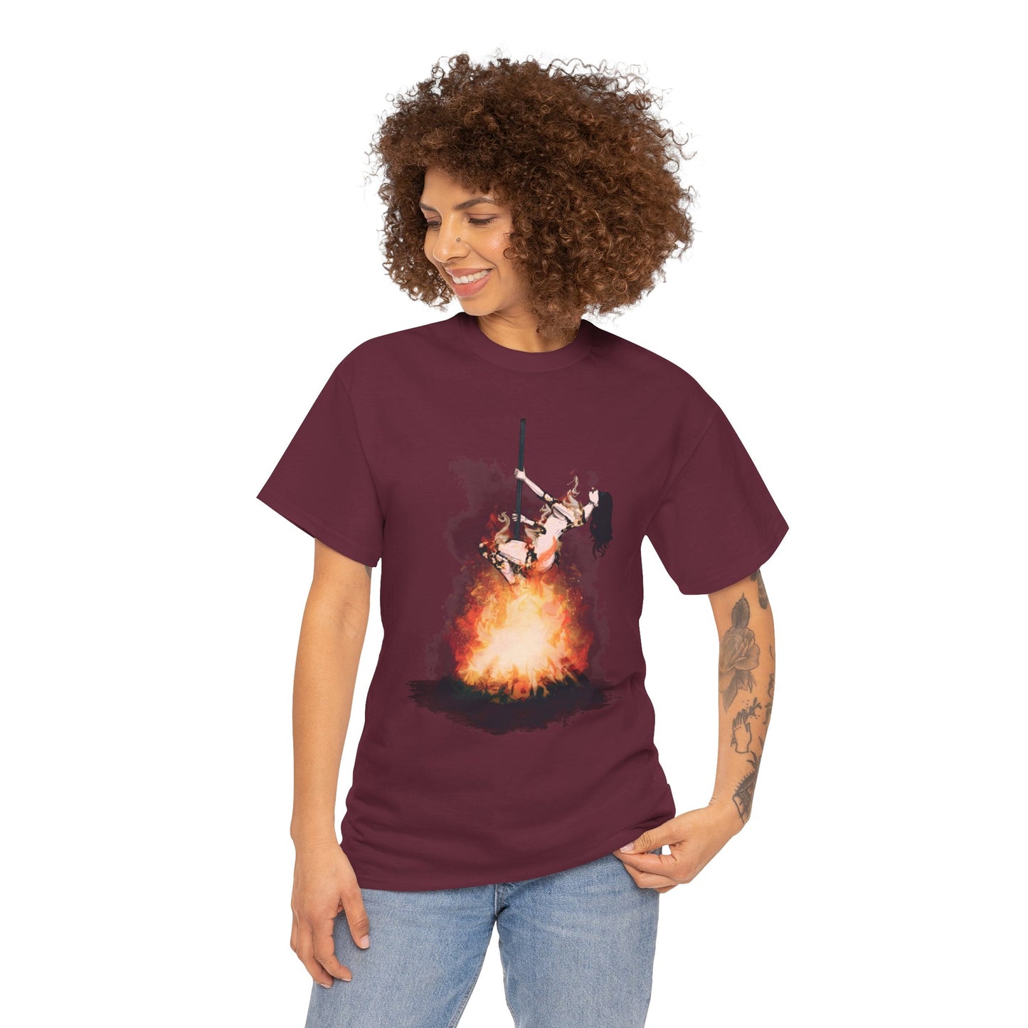 Burned At The Stake Unisex Heavy Cotton Tee