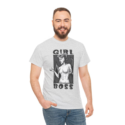 Girl Boss Unisex Heavy Cotton Tee