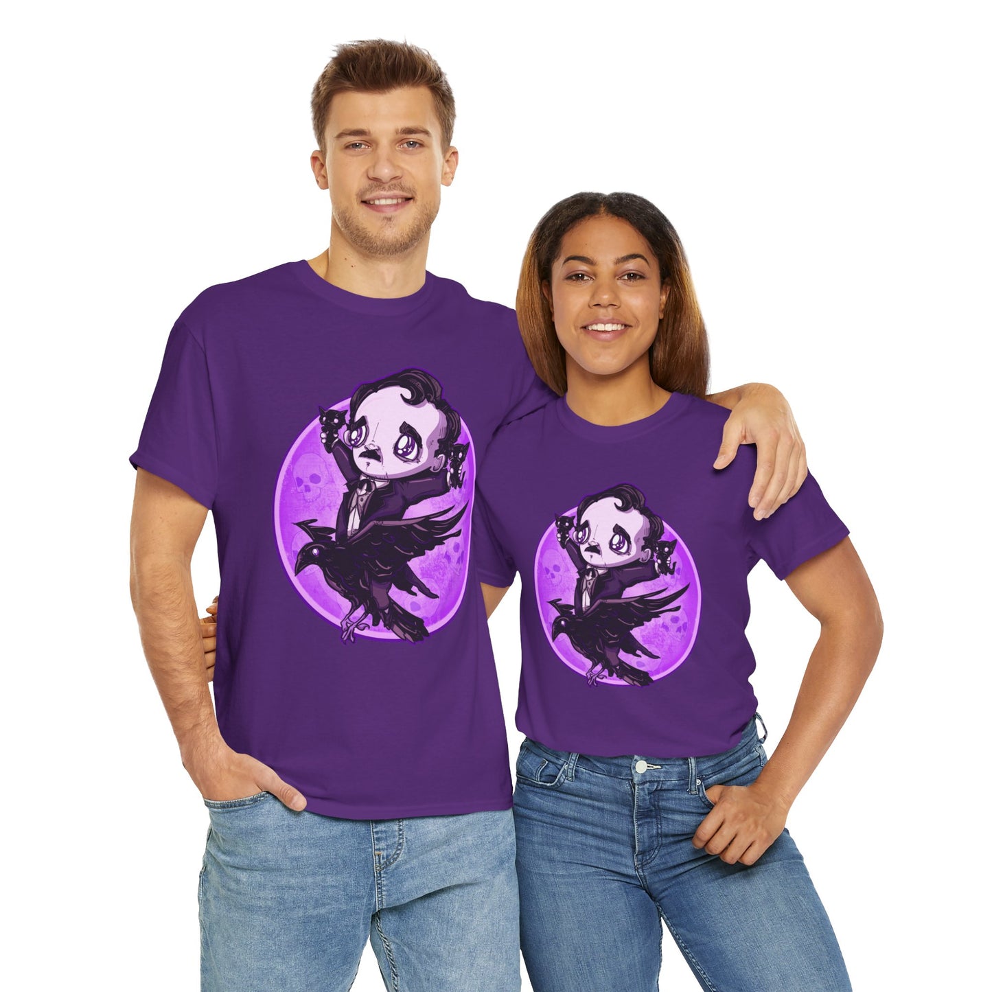 Poe Is Coming Unisex Heavy Cotton Tee
