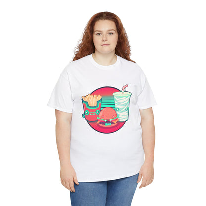 Spooky Fast Food Unisex Heavy Cotton Tee