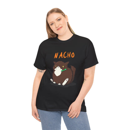 Nacho The Cat Unisex Heavy Cotton Tee