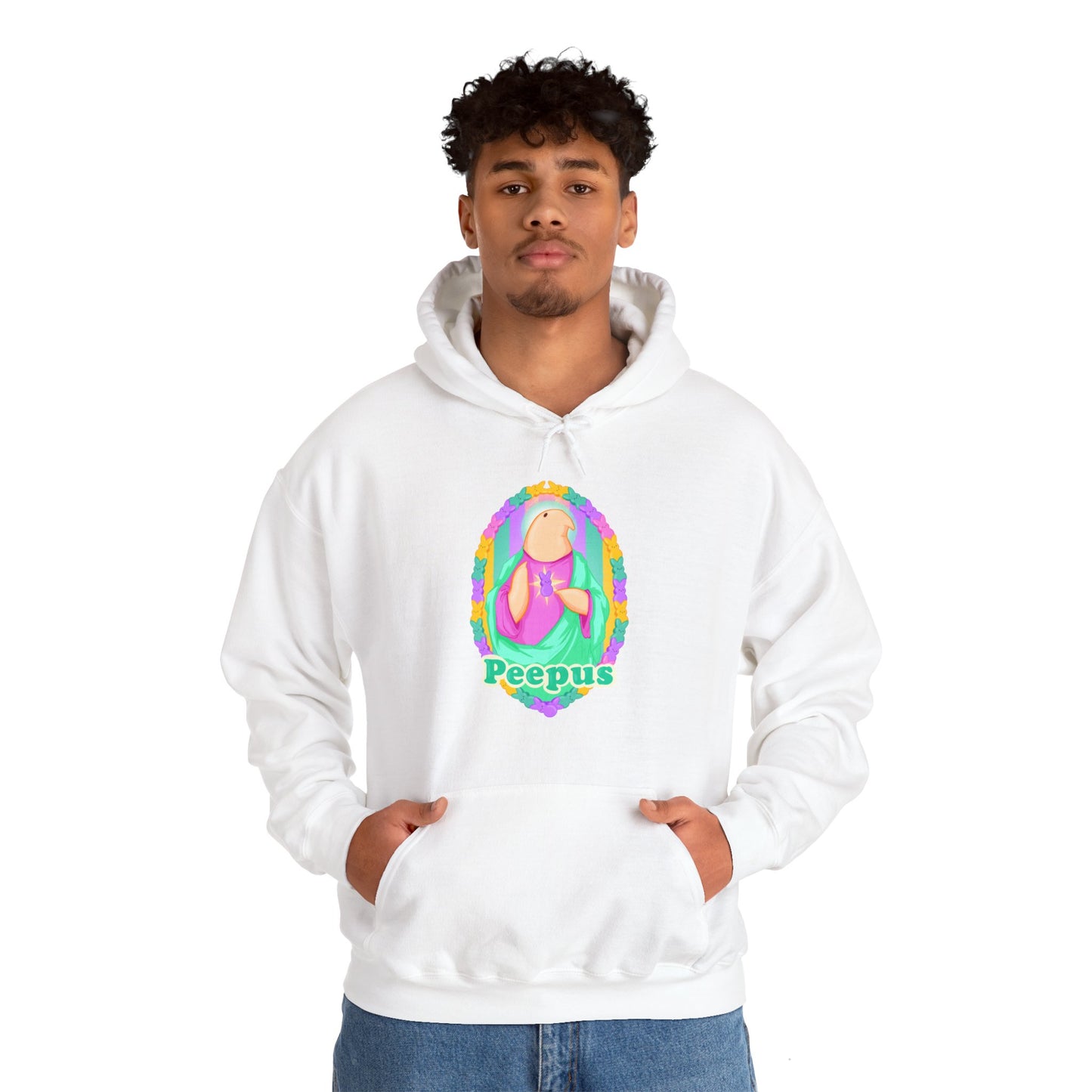 Peepus Unisex Heavy Blend Hooded Sweatshirt