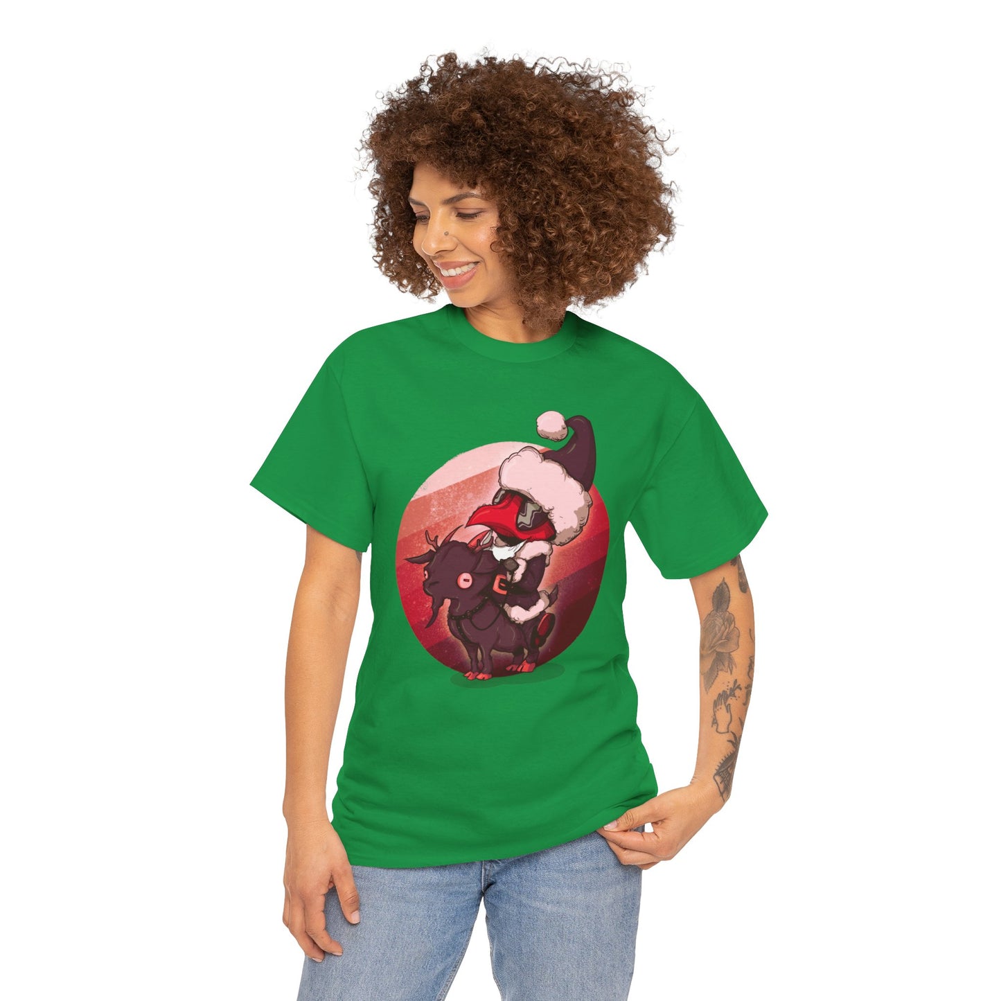 Plague Doctor Santa Unisex Heavy Cotton Tee