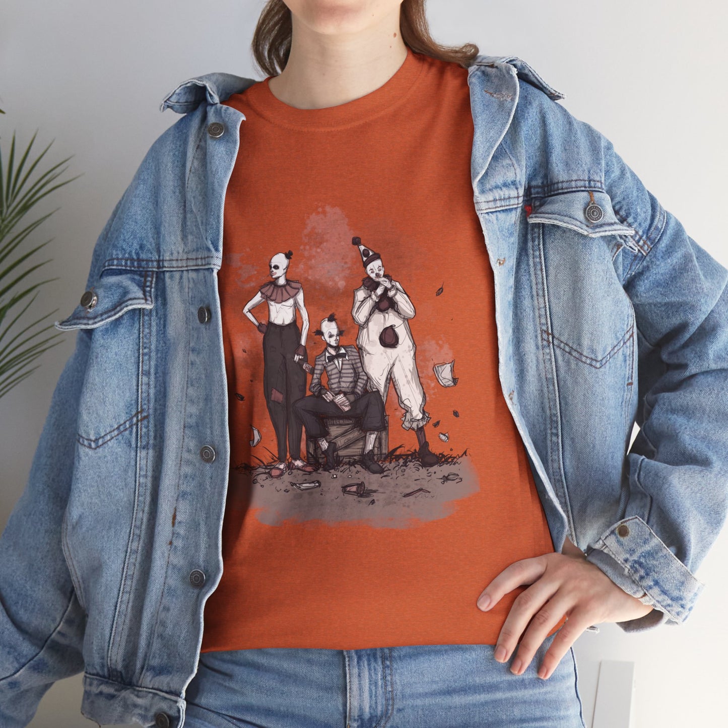 Retro Circus Unisex Heavy Cotton Tee