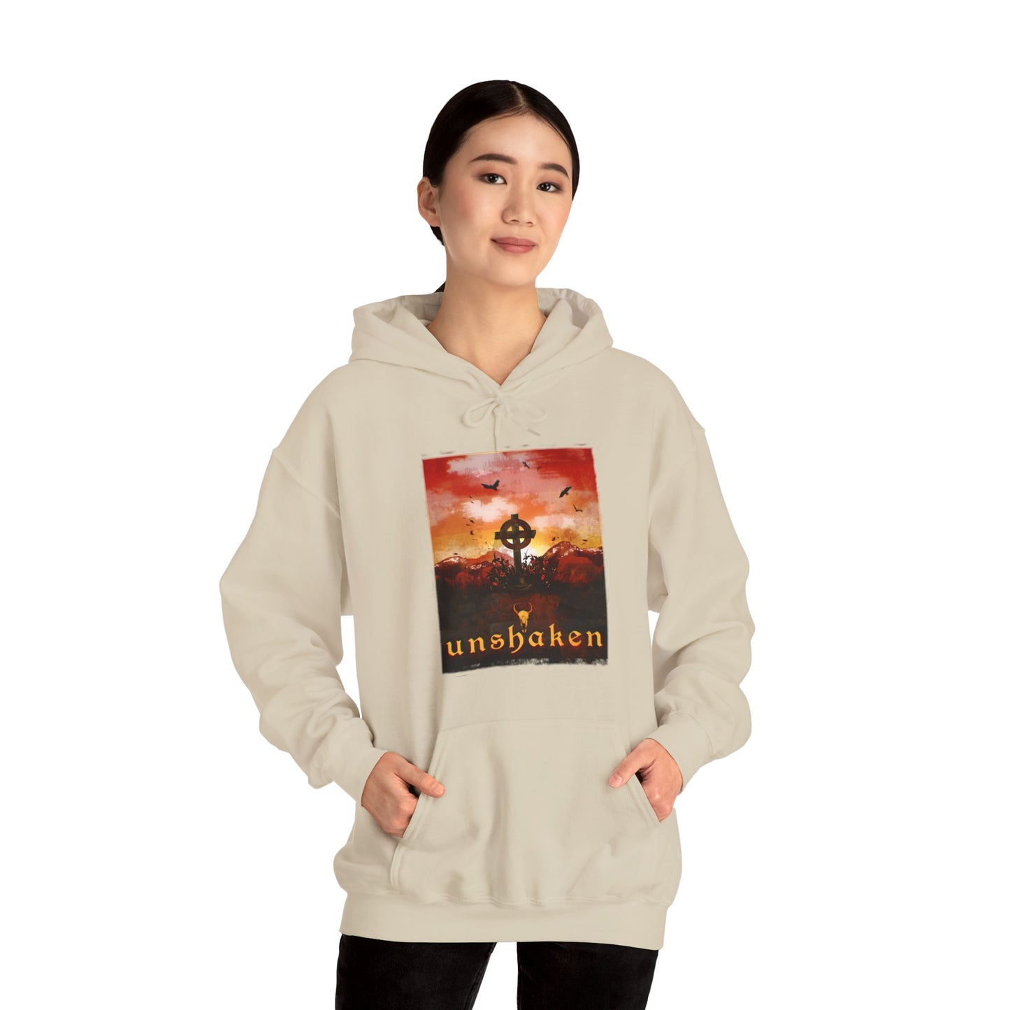 Unshaken Unisex Heavy Blend Hooded Sweatshirt