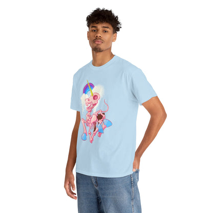 Unicorn Skeleton 2 Unisex Heavy Cotton Tee