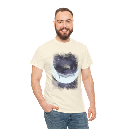 The Girl Who Loved The Moon Unisex Heavy Cotton Tee