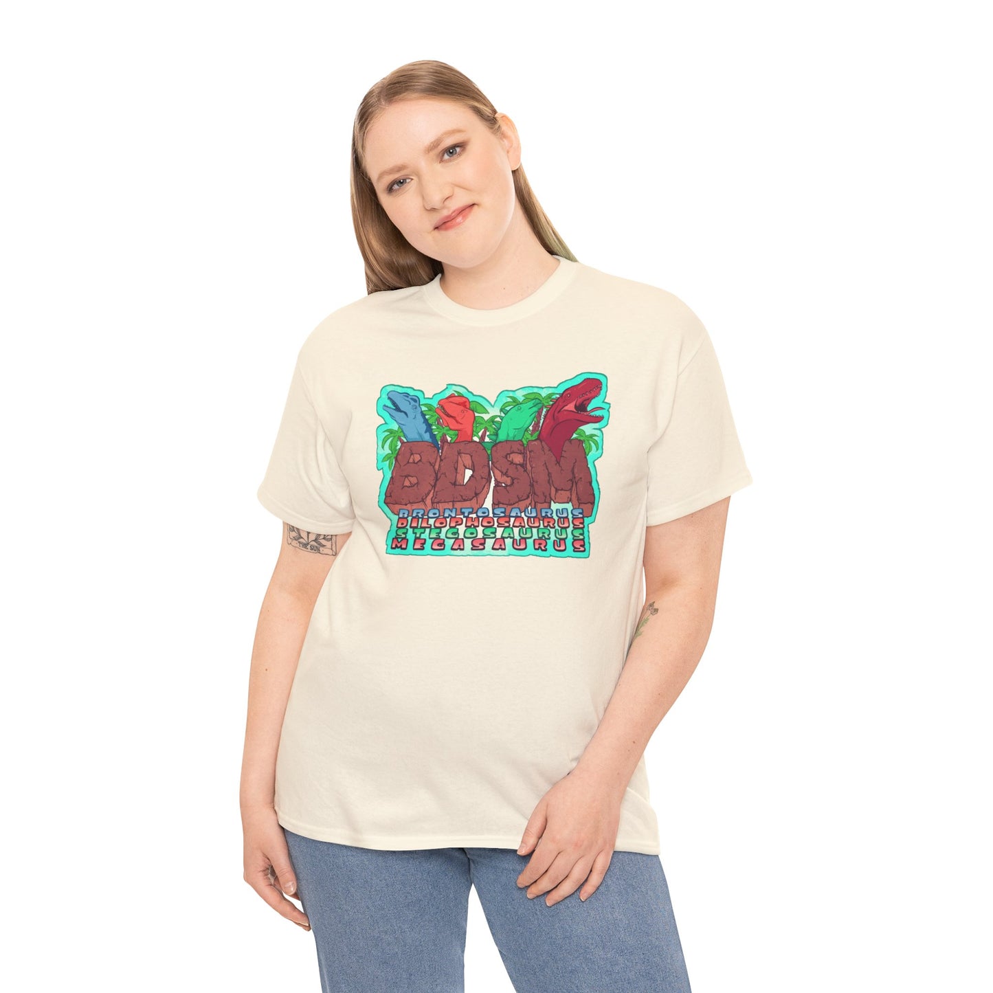 Dinosaurs Unisex Heavy Cotton Tee