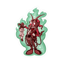 Rubber Hose Krampus Kiss-Cut Vinyl Decal