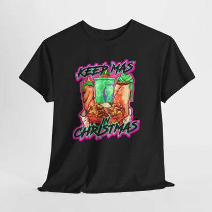 Keep Mas In Christmas Unisex Heavy Cotton Tee