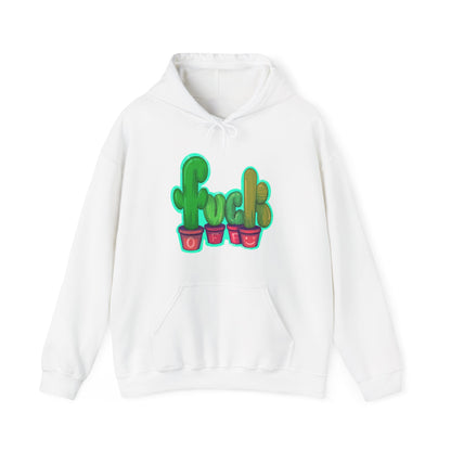 Rude Succulents Unisex Heavy Blend Hooded Sweatshirt