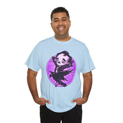 Poe Is Coming Unisex Heavy Cotton Tee