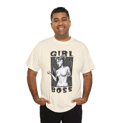 Girl Boss Unisex Heavy Cotton Tee