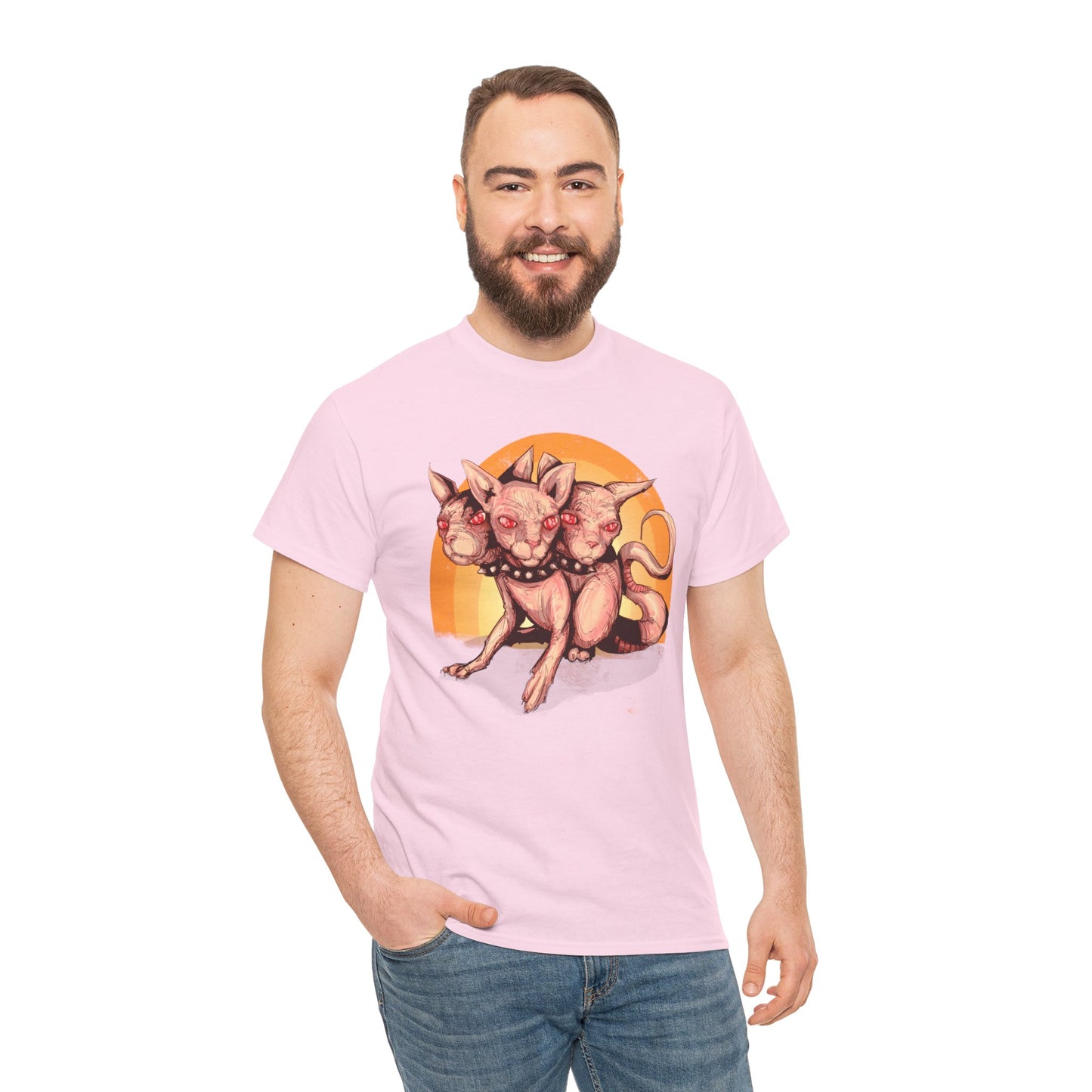 Purrberus Unisex Heavy Cotton Tee