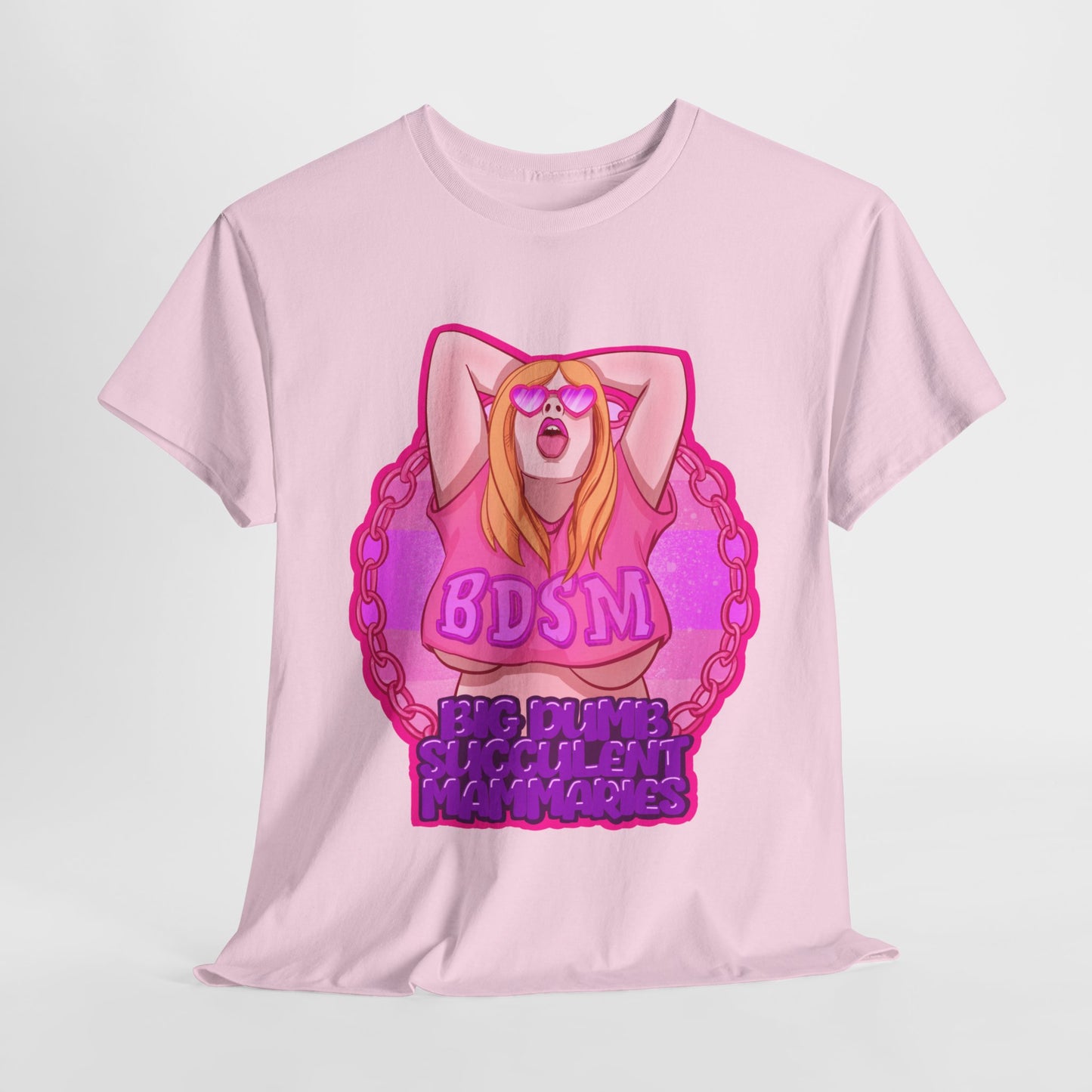 Big Dumb Succulent Mammaries Unisex Heavy Cotton Tee