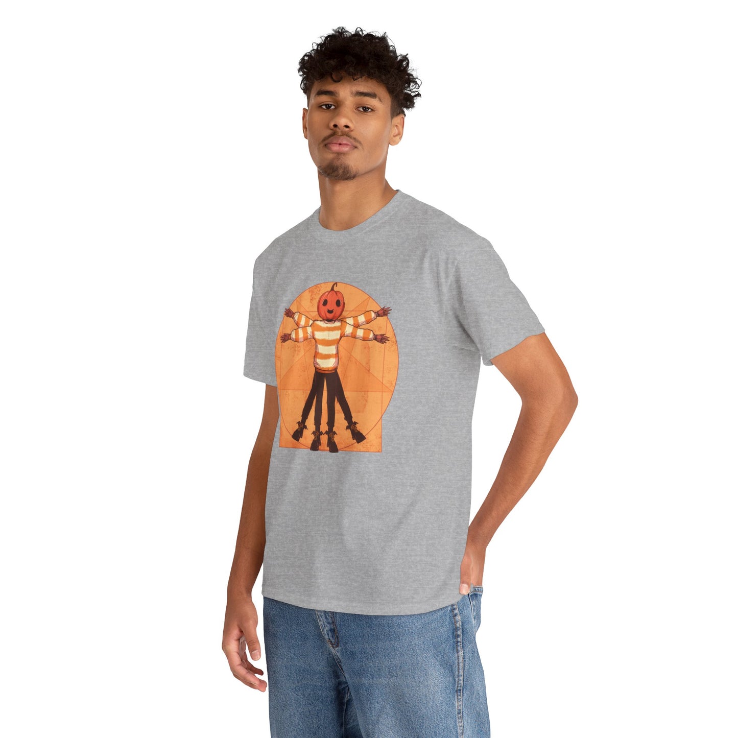 Vitruvian Halloween Unisex Heavy Cotton Tee