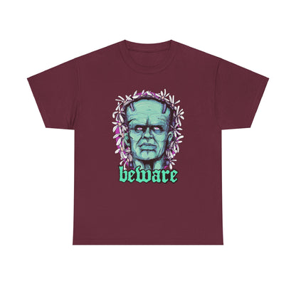 Beware Unisex Heavy Cotton Tee