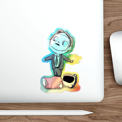 First Aid Fail Holographic Die-cut Stickers