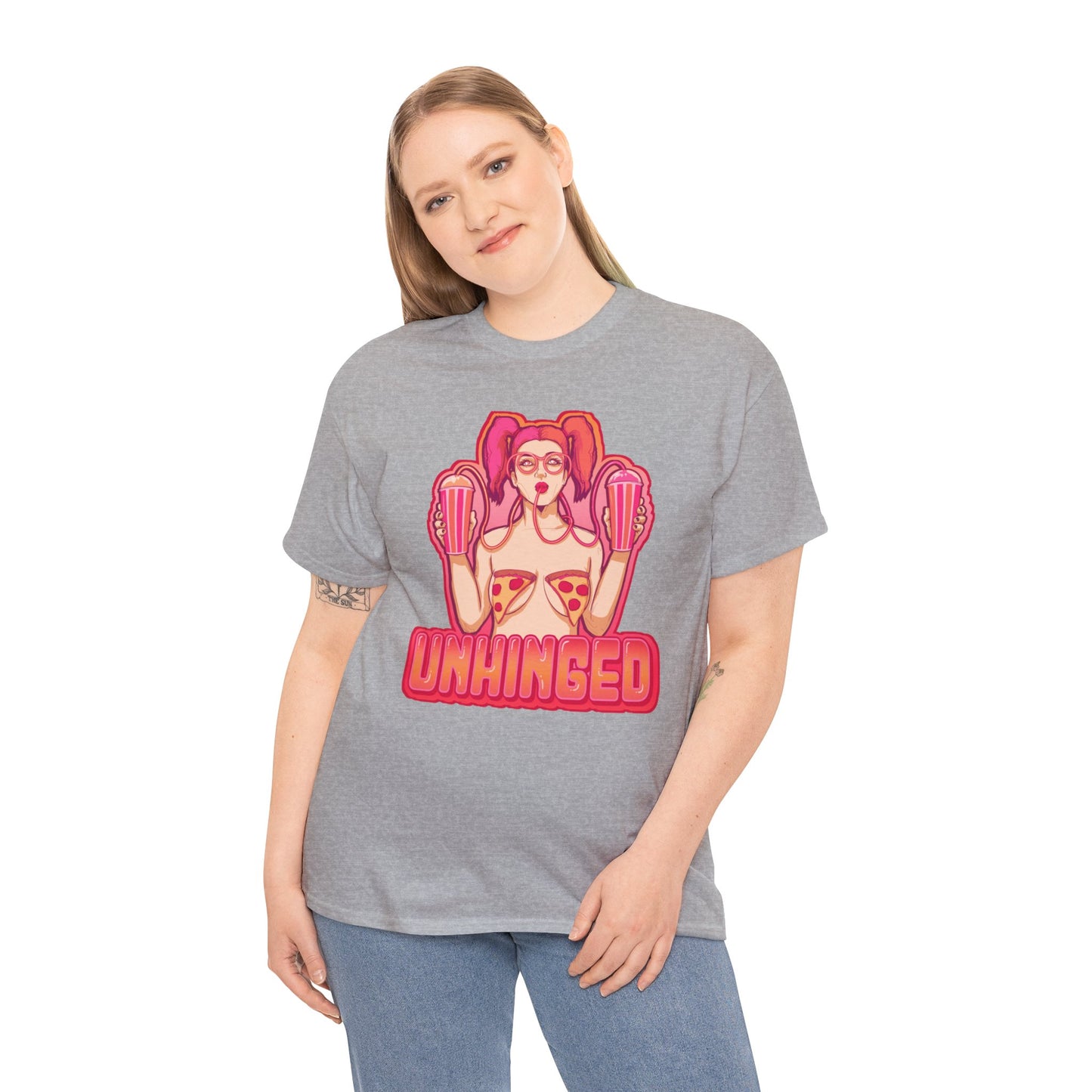 Unhinged Unisex Heavy Cotton Tee