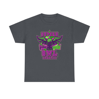 Superb Owl Unisex Heavy Cotton Tee