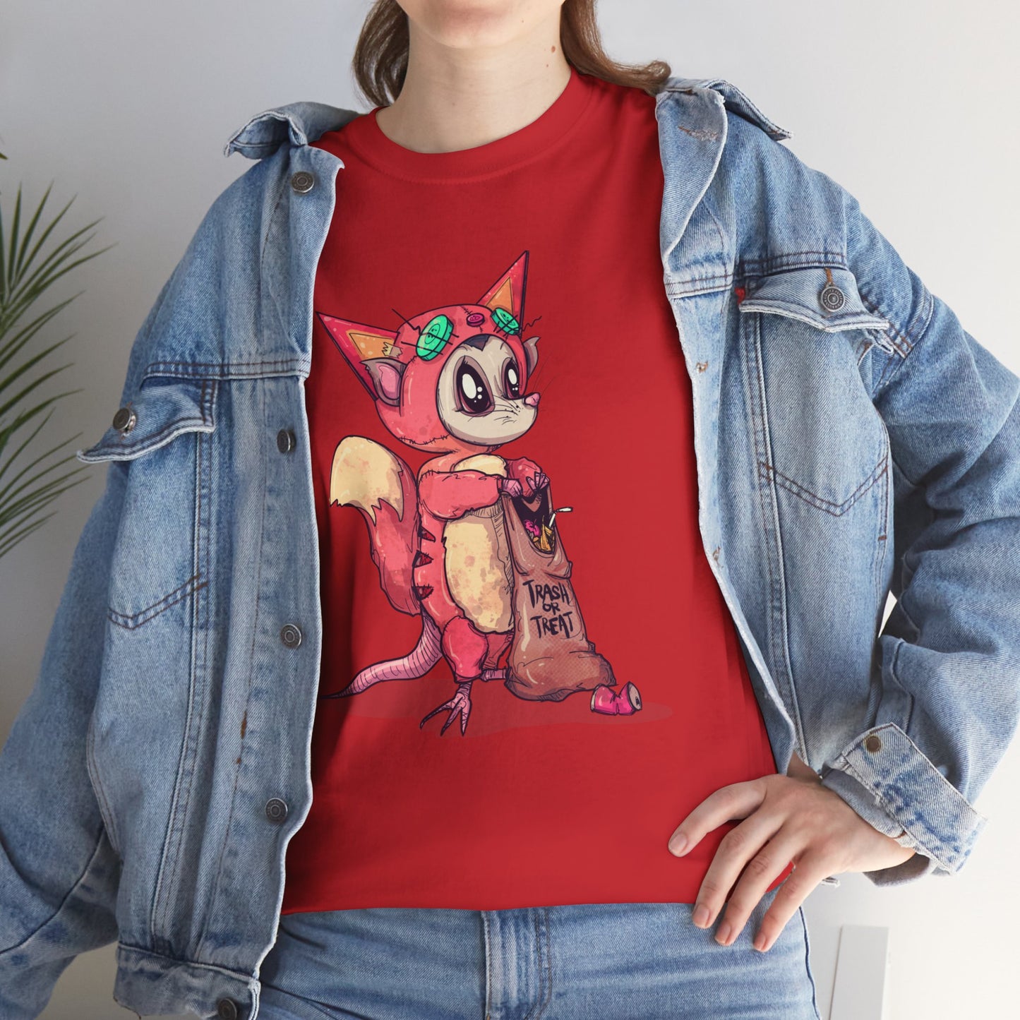 Trash Or Treat Unisex Heavy Cotton Tee
