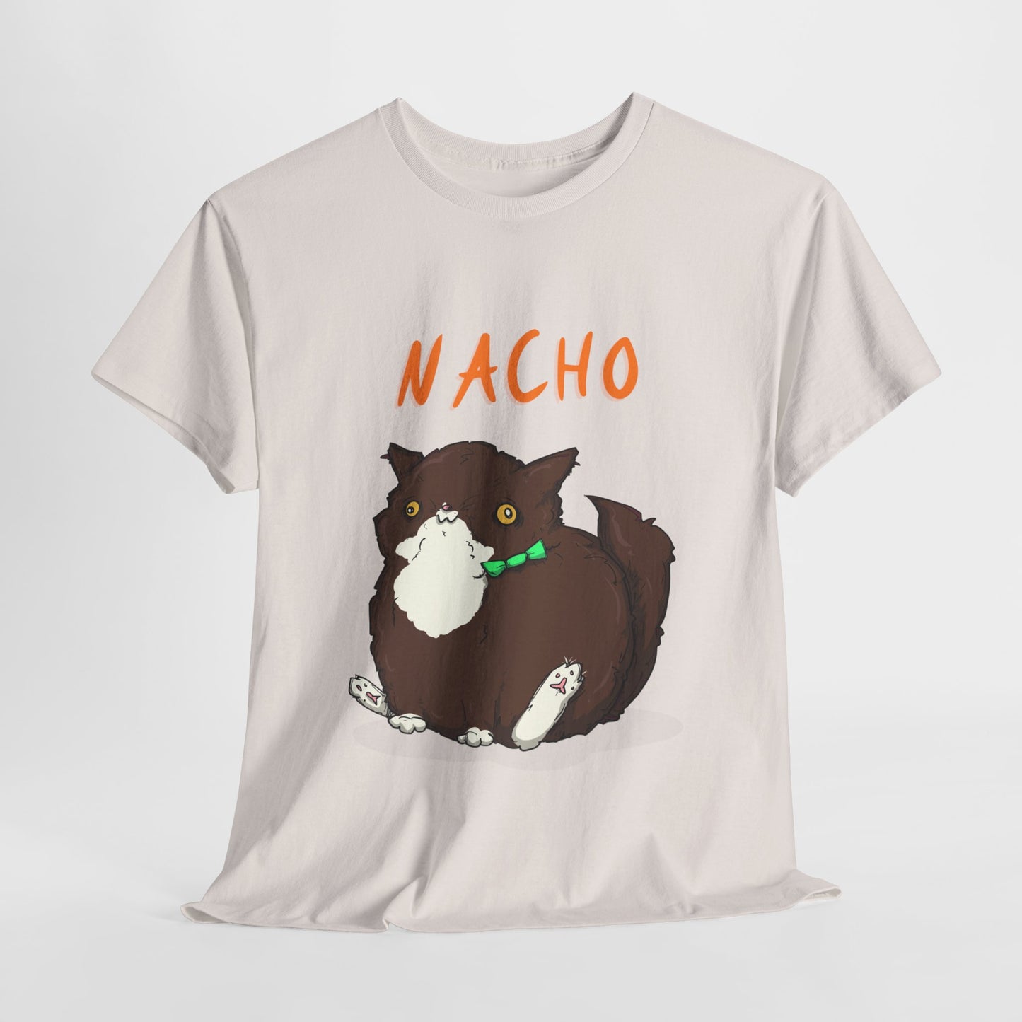 Nacho The Cat Unisex Heavy Cotton Tee