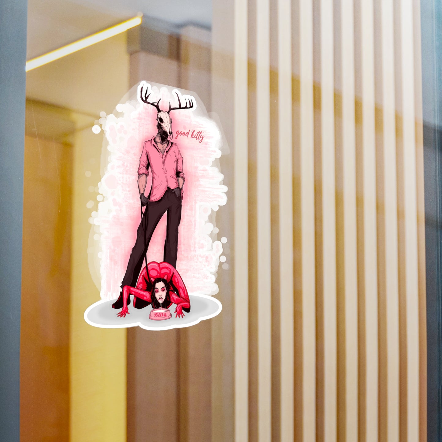 Deer Daddy Series 10: Good Kitty Kiss-Cut Vinyl Decal