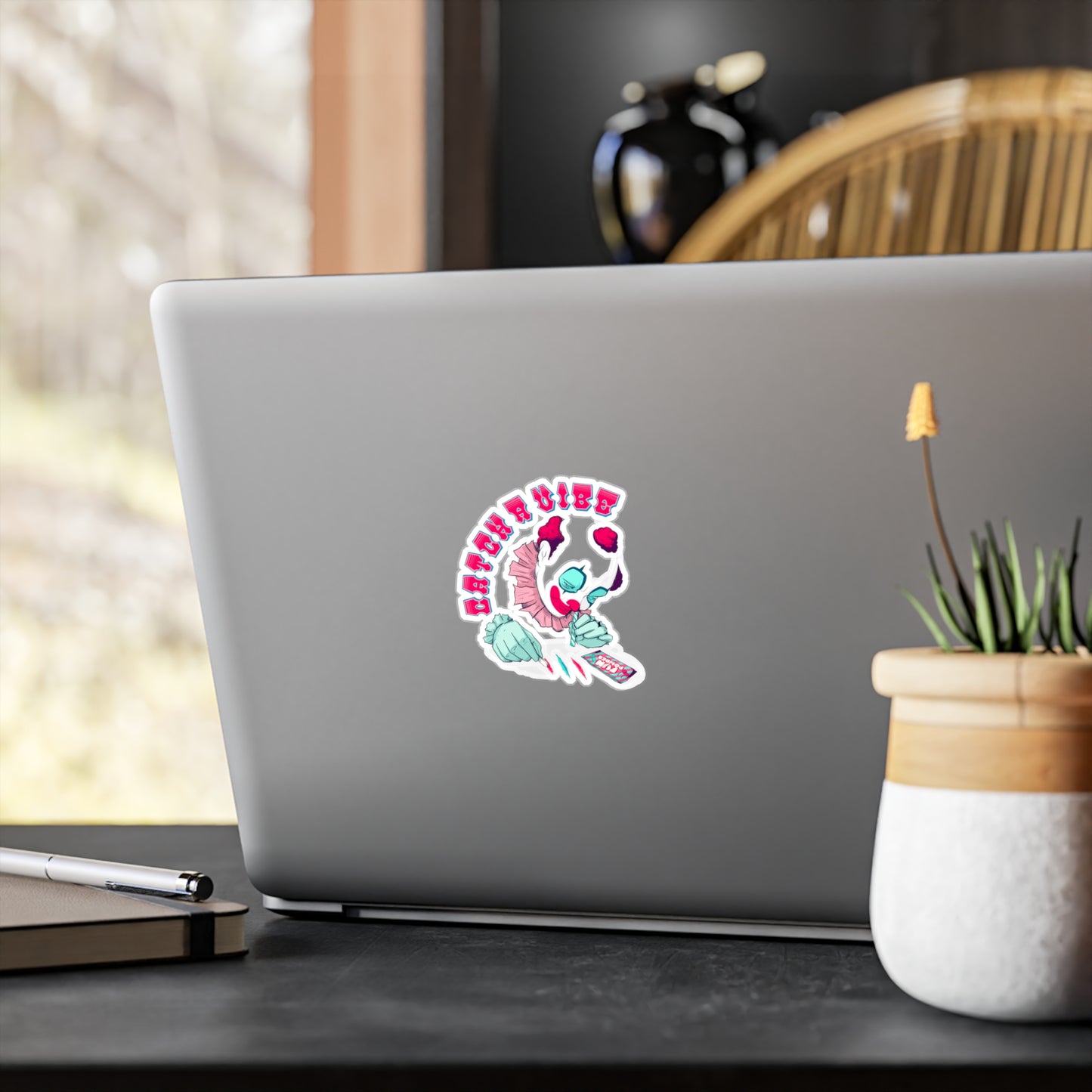 Catch A Vibe Kiss-Cut Vinyl Decal