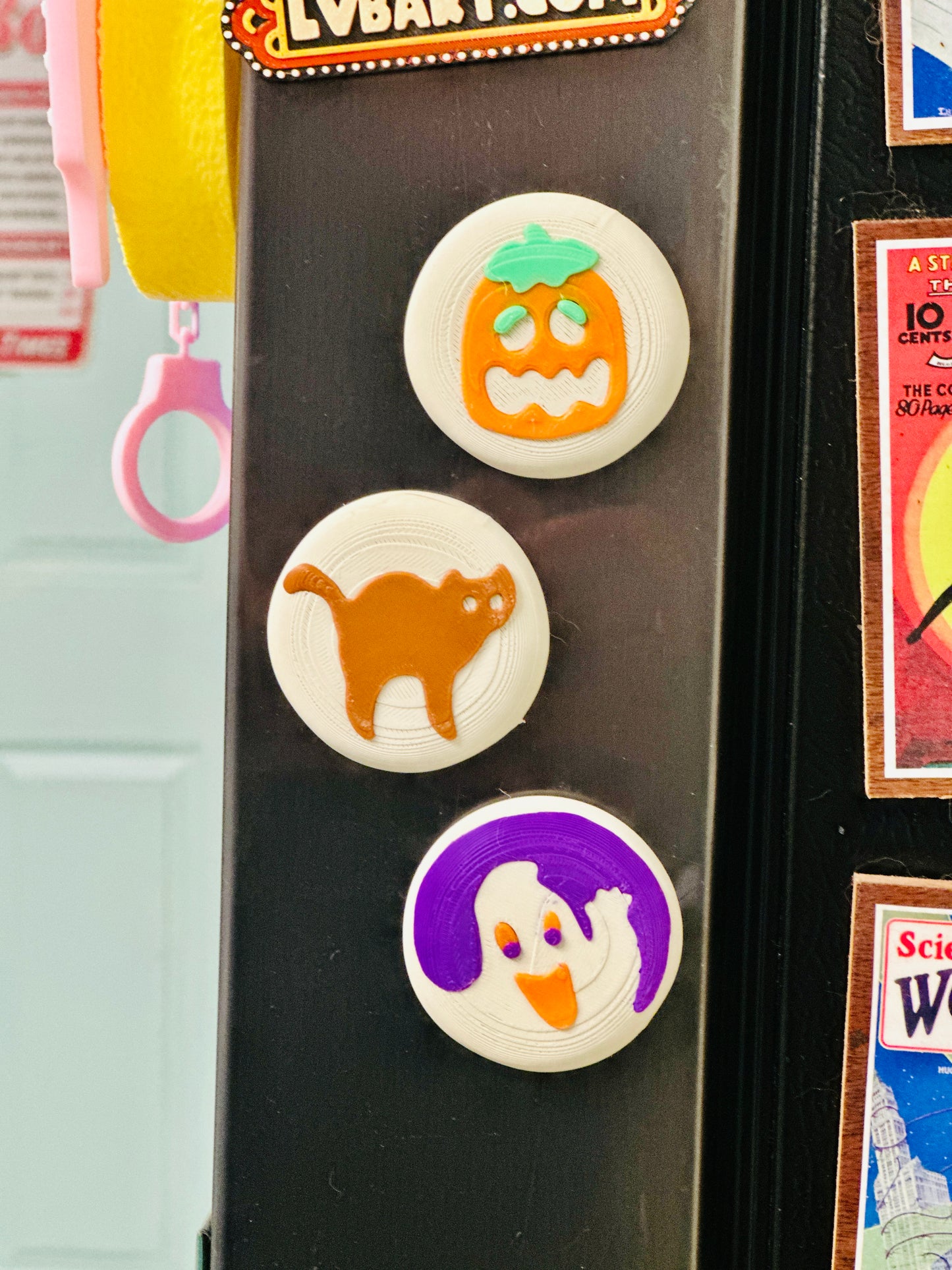 Spooky Cookies 3D Print Fridge Magnets