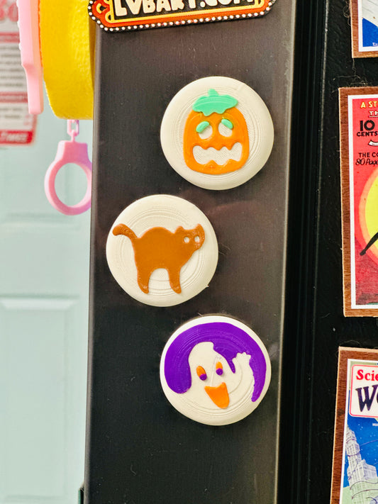 Spooky Cookies 3D Print Fridge Magnets