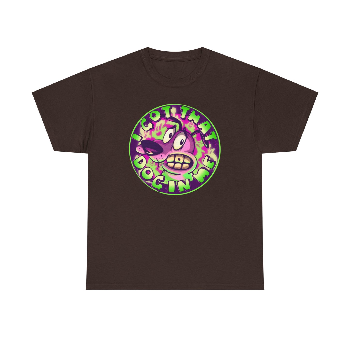 Scared Dog Unisex Heavy Cotton Tee