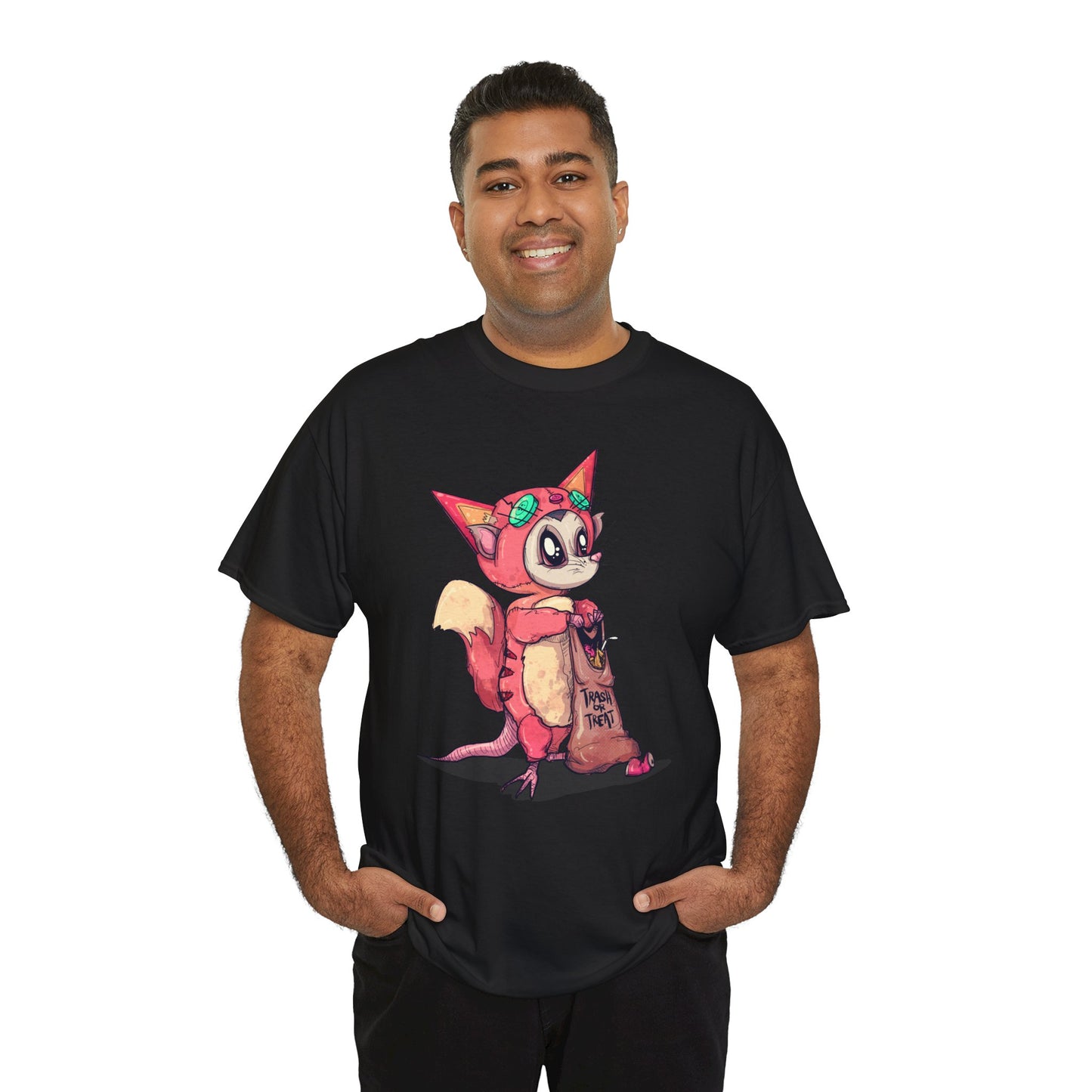 Trash Or Treat Unisex Heavy Cotton Tee