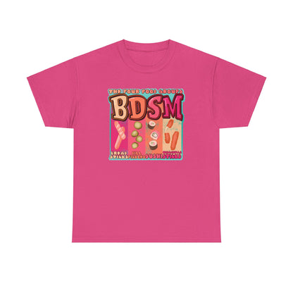 Four Food Groups Unisex Heavy Cotton Tee