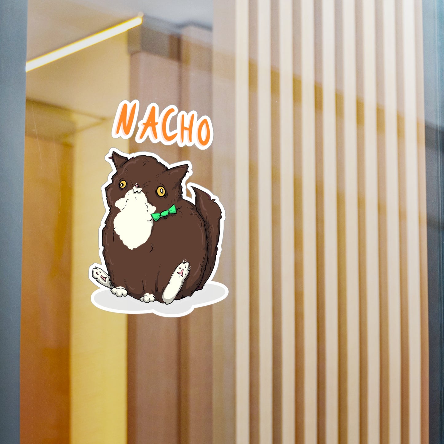 Nacho The Cat Kiss-Cut Vinyl Decal