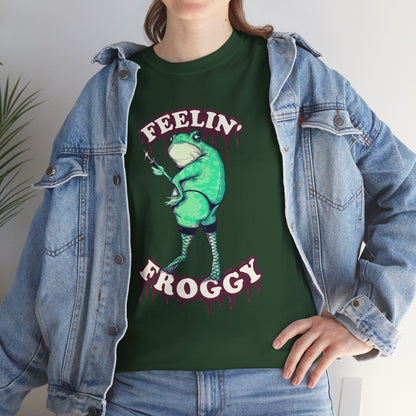Feelin Froggy Unisex Heavy Cotton Tee