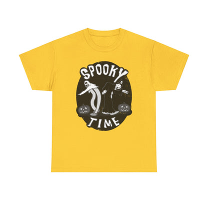 Spooky Time Unisex Heavy Cotton Tee