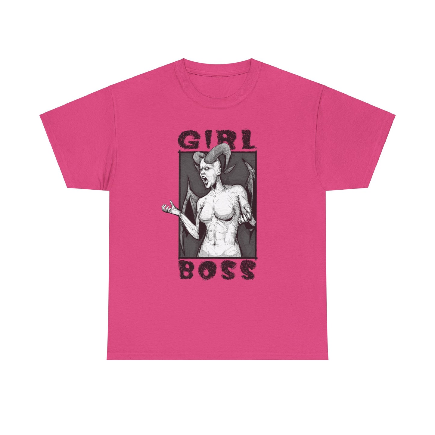 Girl Boss Unisex Heavy Cotton Tee