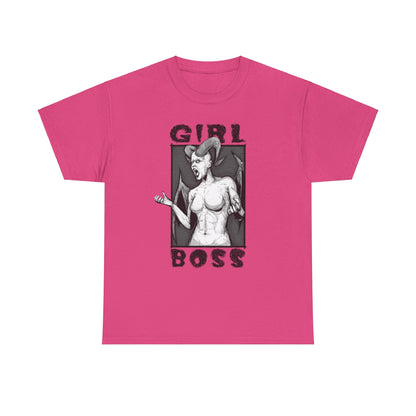Girl Boss Unisex Heavy Cotton Tee