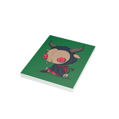 Krampus Plushie Greeting Card Bundles (10, 30, 50 pcs)