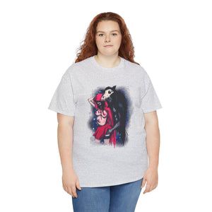 Red Riding Hood & The Wolf Unisex Heavy Cotton Tee