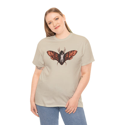 Death Moth Unisex Heavy Cotton Tee