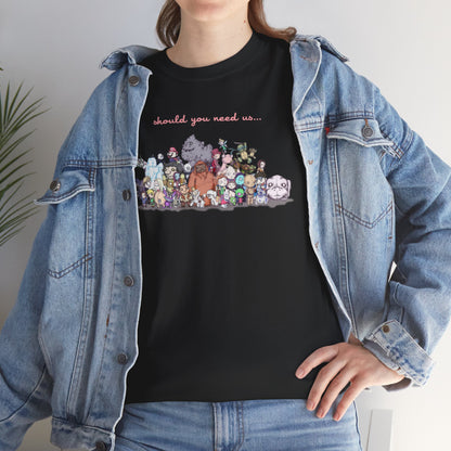 Should You Need Us Extended Unisex Heavy Cotton Tee