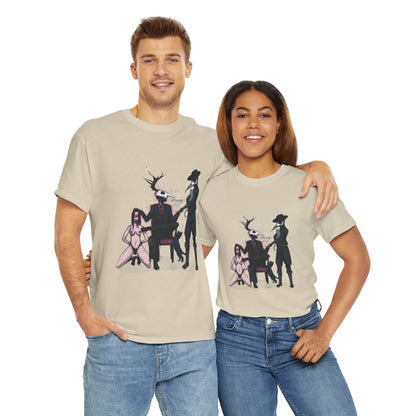 Deer Daddy / Nocturnal Unisex Heavy Cotton Tee