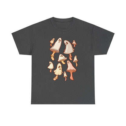 Spooky Mushrooms Unisex Heavy Cotton Tee