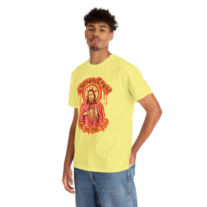 Cheesus Crust Unisex Heavy Cotton Tee