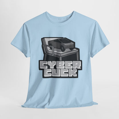 Cyber Cuck Unisex Heavy Cotton Tee