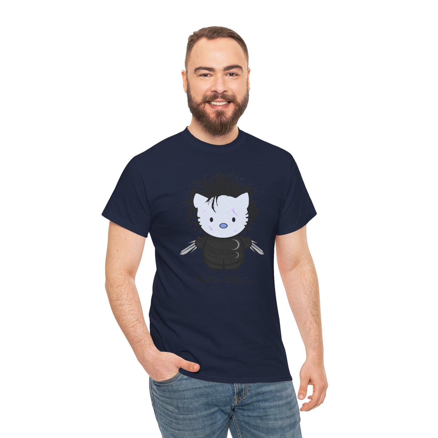 Hello Eddie Unisex Heavy Cotton Patreon Tee