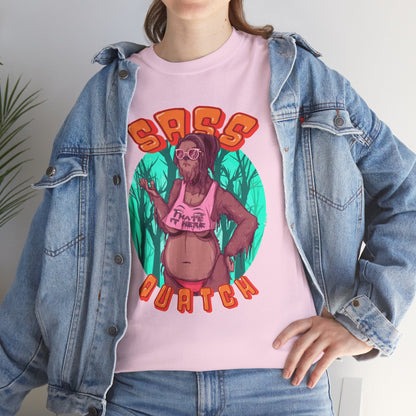 Sass Quatch Unisex Heavy Cotton Tee