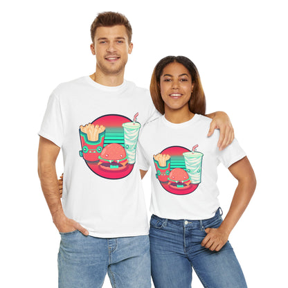 Spooky Fast Food Unisex Heavy Cotton Tee